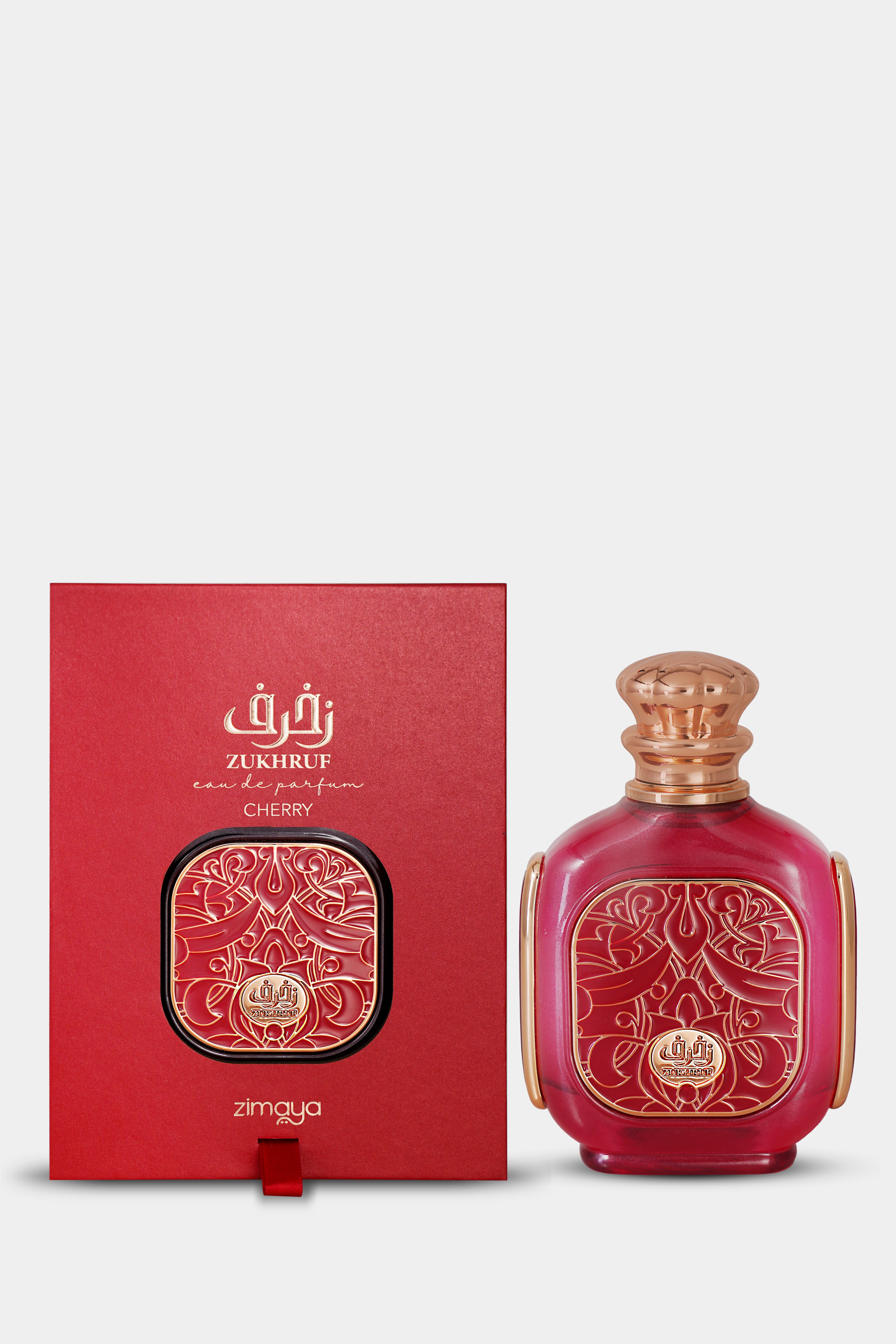 香水(女性用) Zimaya Zukhruf Cherry 100ml Zimaya Zukhruf Cherry | EDP Para Mujer 100 ml